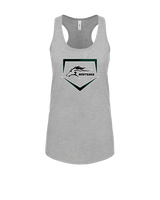 Rapides HS Softball Plate - Womens Tank Top