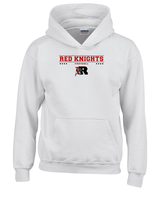 Reading HS Football Border - Youth Hoodie