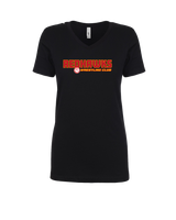 Redhawks Wrestling Club Bold - Womens V-Neck