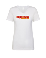 Redhawks Wrestling Club Bold - Womens V-Neck