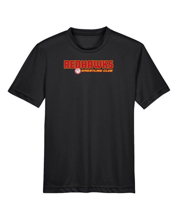 Redhawks Wrestling Club Bold - Youth Performance T-Shirt
