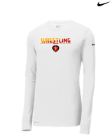 Redhawks Wrestling Club Cut - Nike Dri-Fit Poly Long Sleeve