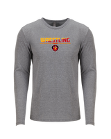Redhawks Wrestling Club Cut - Tri Blend Long Sleeve