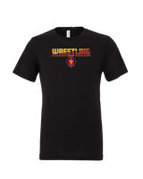 Redhawks Wrestling Club Cut - Mens Tri Blend Shirt