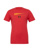 Redhawks Wrestling Club Cut - Mens Tri Blend Shirt