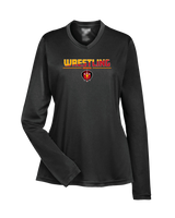 Redhawks Wrestling Club Cut - Womens Performance Long Sleeve