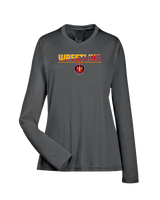 Redhawks Wrestling Club Cut - Womens Performance Long Sleeve