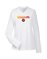 Redhawks Wrestling Club Cut - Womens Performance Long Sleeve