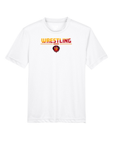 Redhawks Wrestling Club Cut - Youth Performance T-Shirt