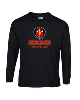 Redhawks Wrestling Club Shadow - Mens Basic Cotton Long Sleeve