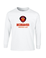 Redhawks Wrestling Club Shadow - Mens Basic Cotton Long Sleeve