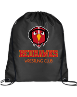 Redhawks Wrestling Club Shadow - Drawstring Bag