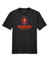 Redhawks Wrestling Club Shadow - Youth Performance T-Shirt