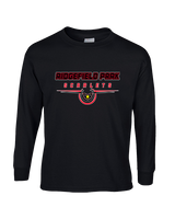 Ridgefield HS Football Design - Cotton Longsleeve
