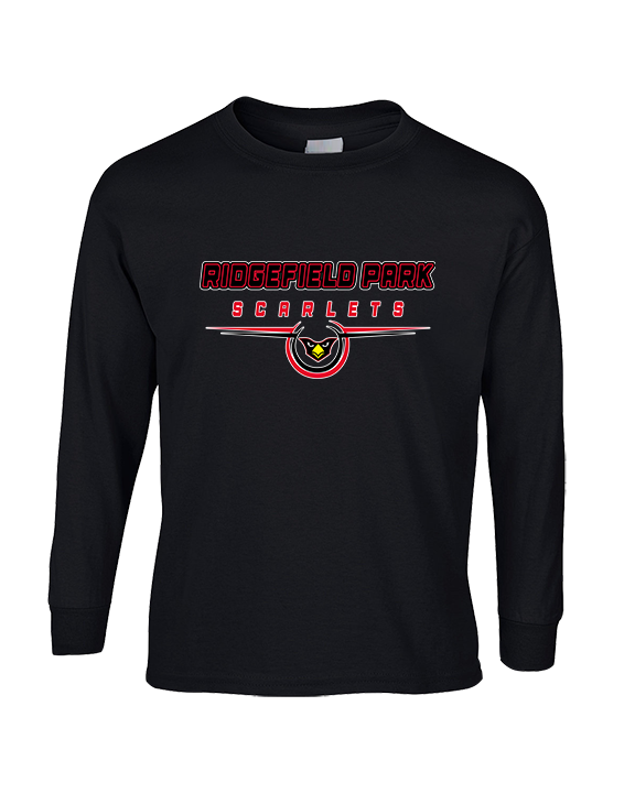 Ridgefield HS Football Design - Cotton Longsleeve