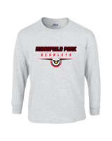 Ridgefield HS Football Design - Cotton Longsleeve