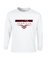 Ridgefield HS Football Design - Cotton Longsleeve
