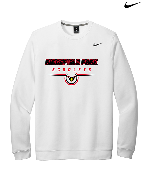 Ridgefield HS Football Design - Mens Nike Crewneck