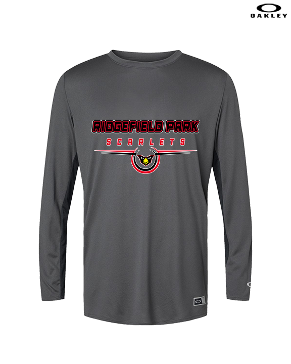 Ridgefield HS Football Design - Mens Oakley Longsleeve