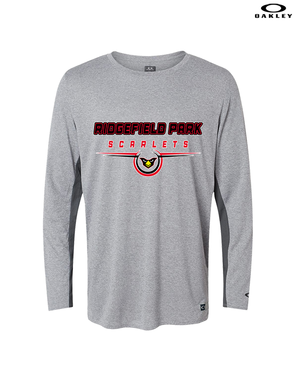 Ridgefield HS Football Design - Mens Oakley Longsleeve