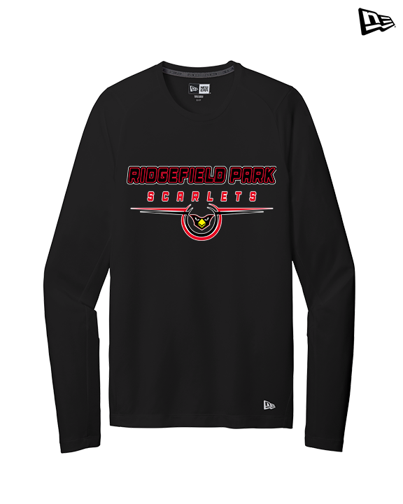 Ridgefield HS Football Design - New Era Performance Long Sleeve