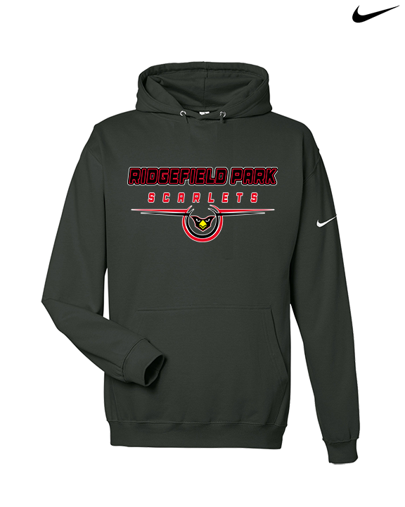 Ridgefield HS Football Design - Nike Club Fleece Hoodie