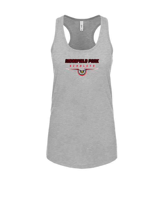 Ridgefield HS Football Design - Womens Tank Top
