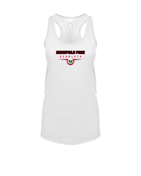 Ridgefield HS Football Design - Womens Tank Top