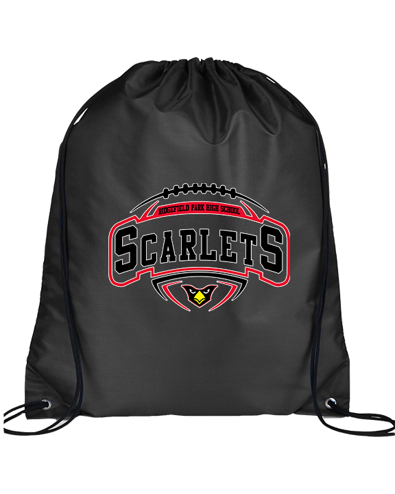 Ridgefield HS Football Toss - Drawstring Bag