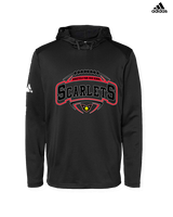 Ridgefield HS Football Toss - Mens Adidas Hoodie