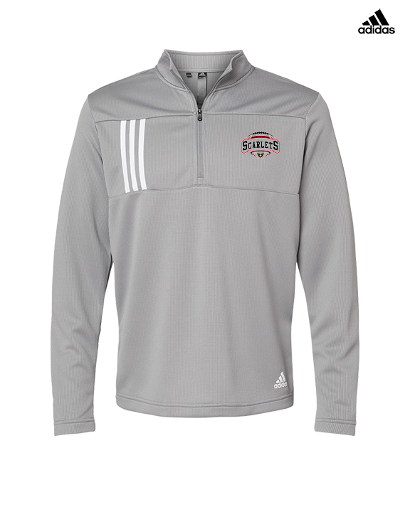 Ridgefield HS Football Toss - Mens Adidas Quarter Zip