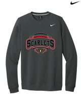 Ridgefield HS Football Toss - Mens Nike Crewneck