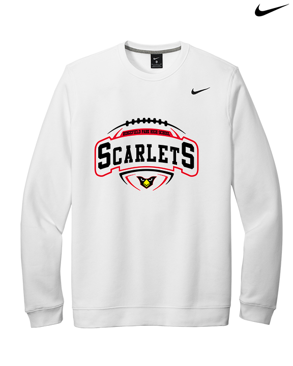 Ridgefield HS Football Toss - Mens Nike Crewneck