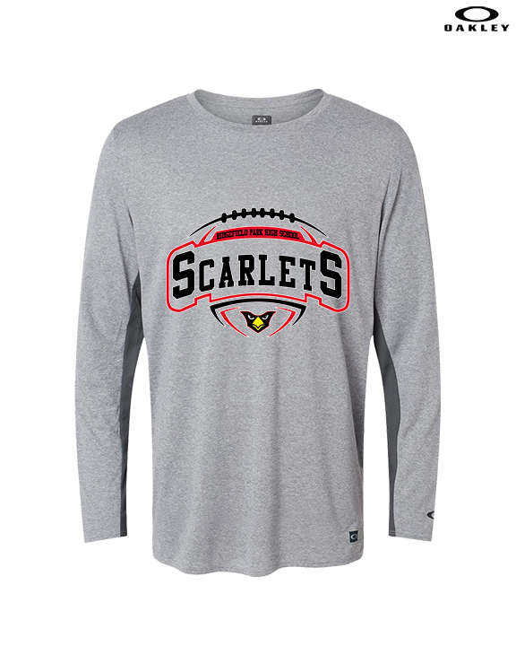 Ridgefield HS Football Toss - Mens Oakley Longsleeve