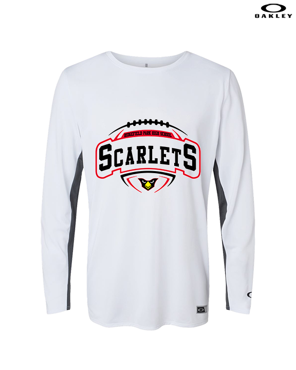 Ridgefield HS Football Toss - Mens Oakley Longsleeve