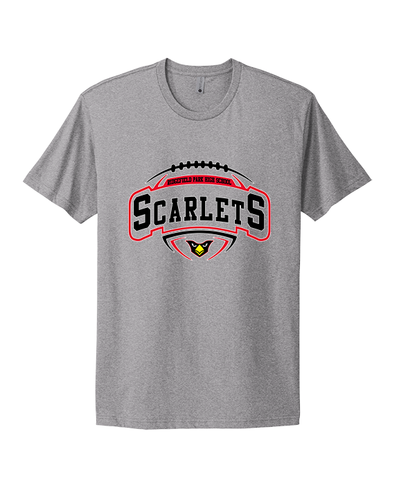 Ridgefield HS Football Toss - Mens Select Cotton T-Shirt