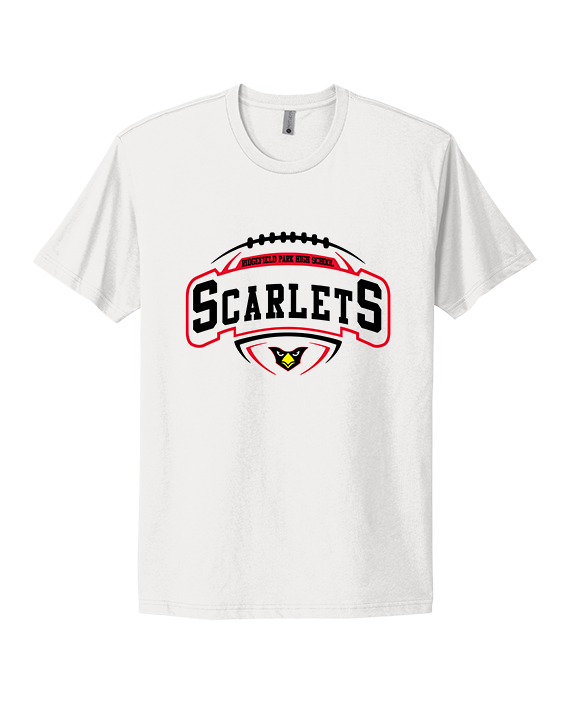 Ridgefield HS Football Toss - Mens Select Cotton T-Shirt