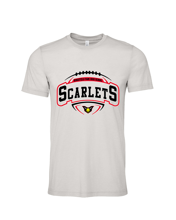 Ridgefield HS Football Toss - Tri-Blend Shirt