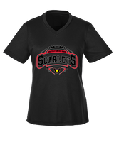 Ridgefield HS Football Toss - Womens Performance Shirt
