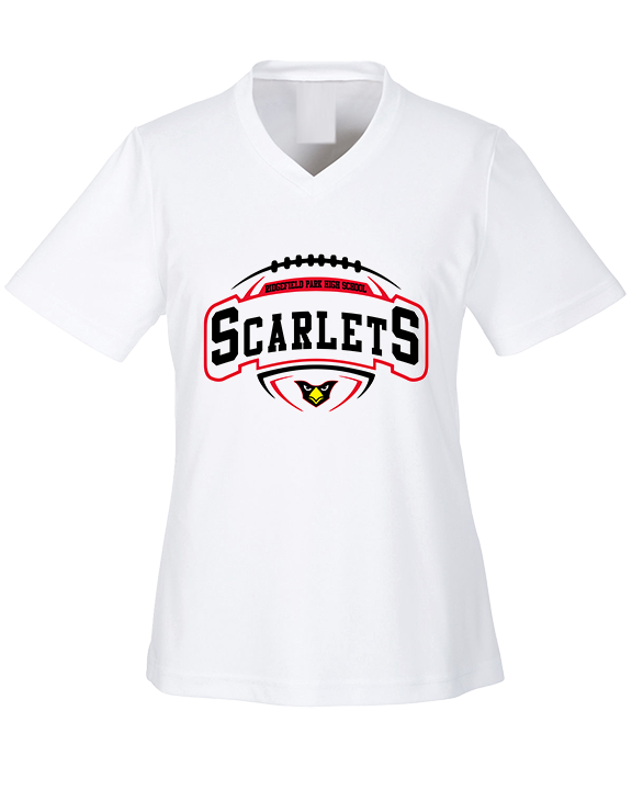 Ridgefield HS Football Toss - Womens Performance Shirt