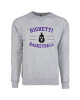 Righetti HS Basketball Curve - Crewneck Sweatshirt