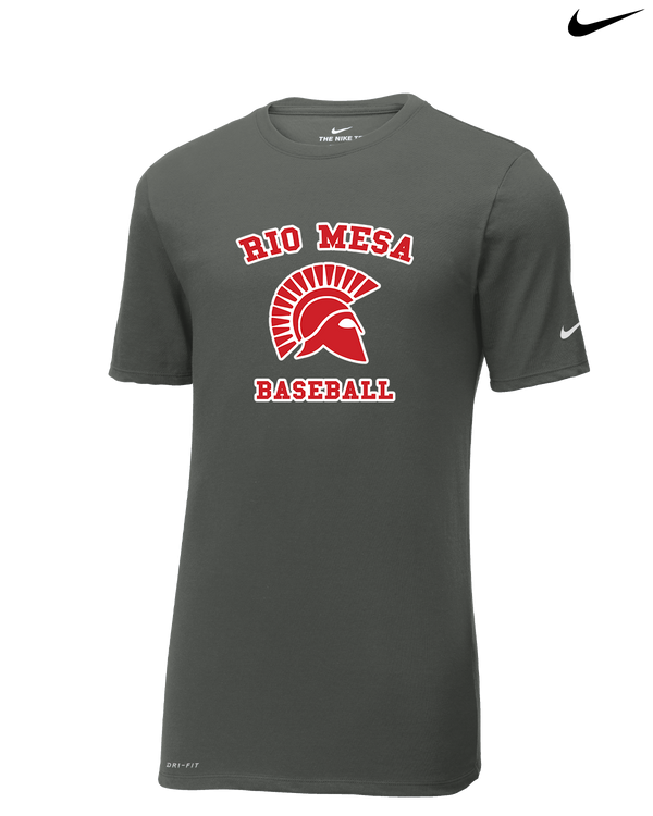 Rio Mesa HS Baseball Design 01 - Nike Cotton Poly Dri-Fit