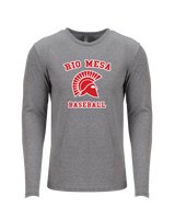Rio Mesa HS Baseball Design 01 - Tri Blend Long Sleeve