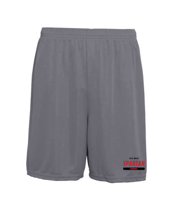 Rio Mesa HS Baseball Design 02a - 7 inch Training Shorts