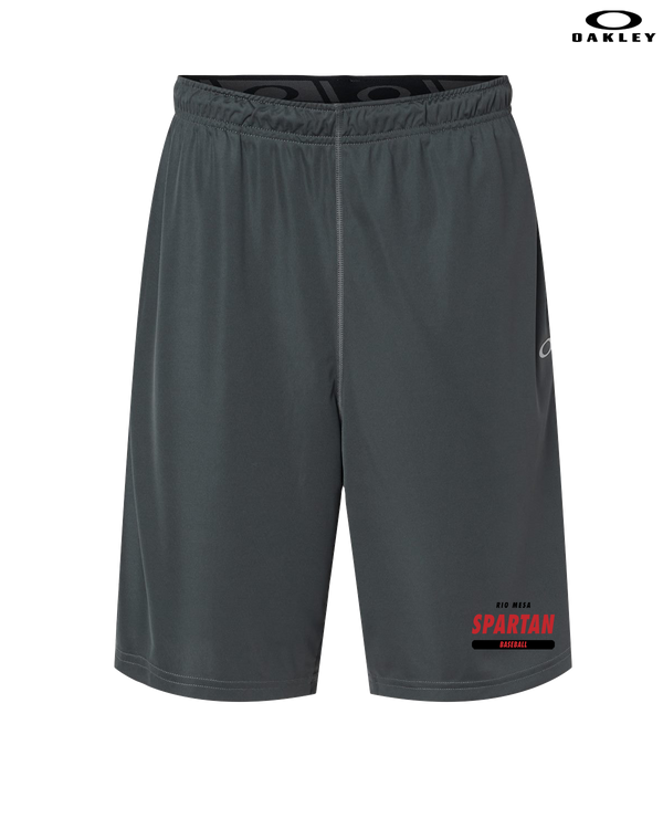 Rio Mesa HS Baseball Design 02a - Oakley Hydrolix Shorts