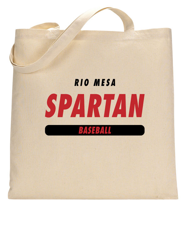 Rio Mesa HS Baseball Design 02a - Tote Bag