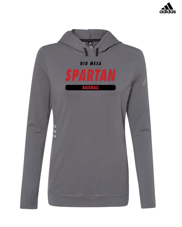 Rio Mesa HS Baseball Design 02a - Adidas Women's Lightweight Hooded Sweatshirt