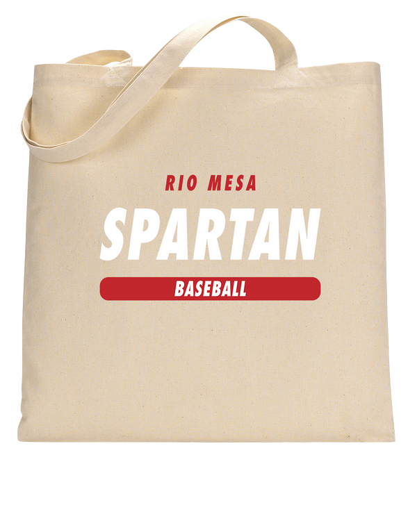 Rio Mesa HS Baseball Design 02b - Tote Bag