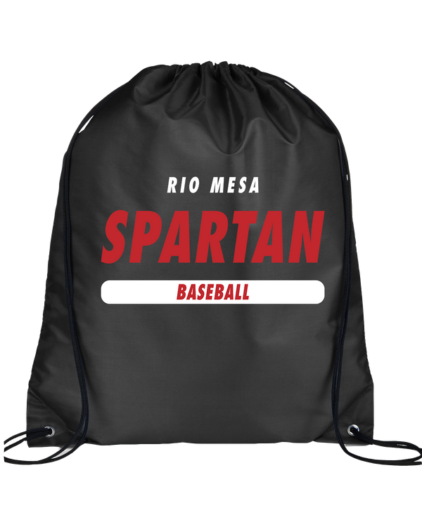 Rio Mesa HS Baseball Design 02c - Drawstring Bag