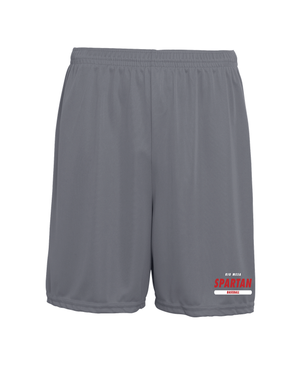 Rio Mesa HS Baseball Design 02c - 7 inch Training Shorts